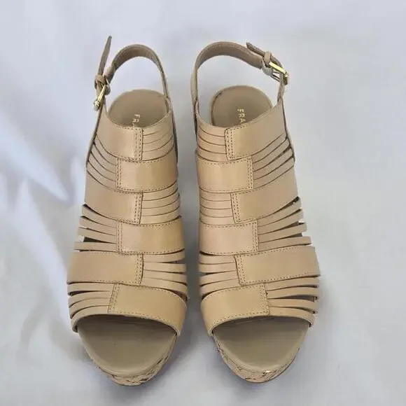 Franco Sarto Women's 10 Strappy Wedge Sandals - Picture 3 of 10